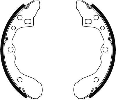 Brake Shoe Set GS8286 - image 3