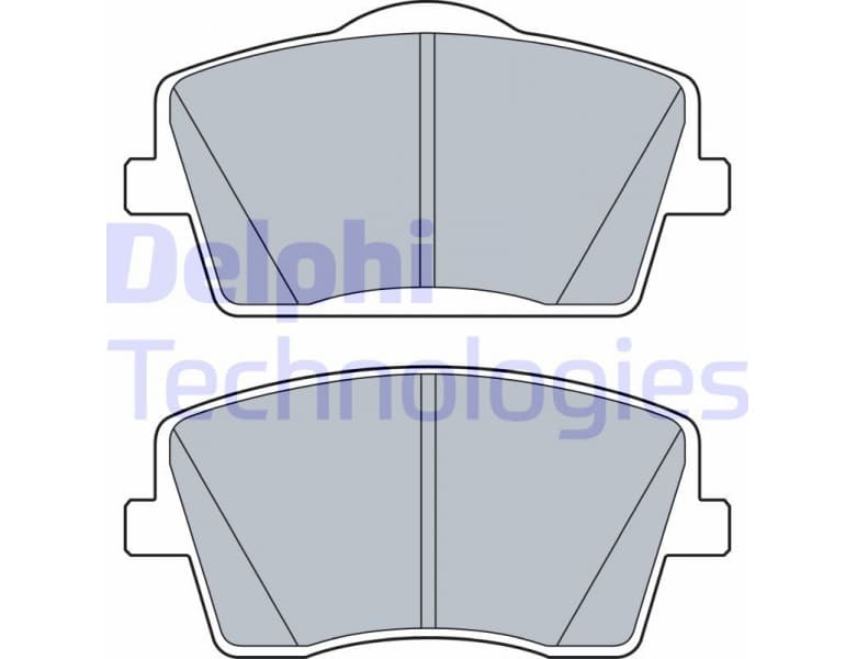 Brake Pad Set, disc brake LP3515