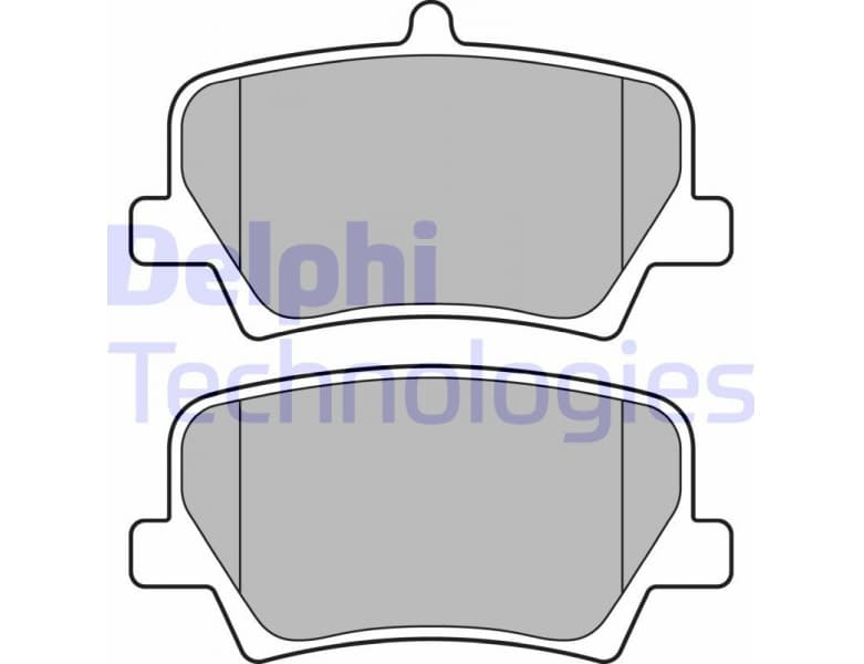 Brake Pad Set, disc brake LP3434