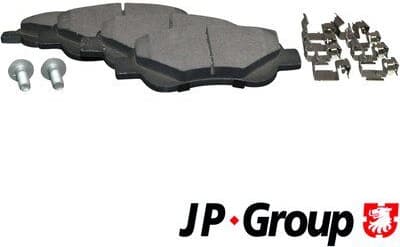 Brake Pad Set, disc brake JP 4863602610