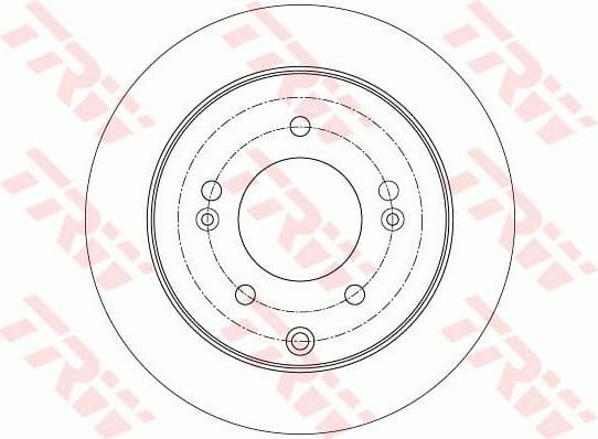Brake Disc DF7819 - image 2
