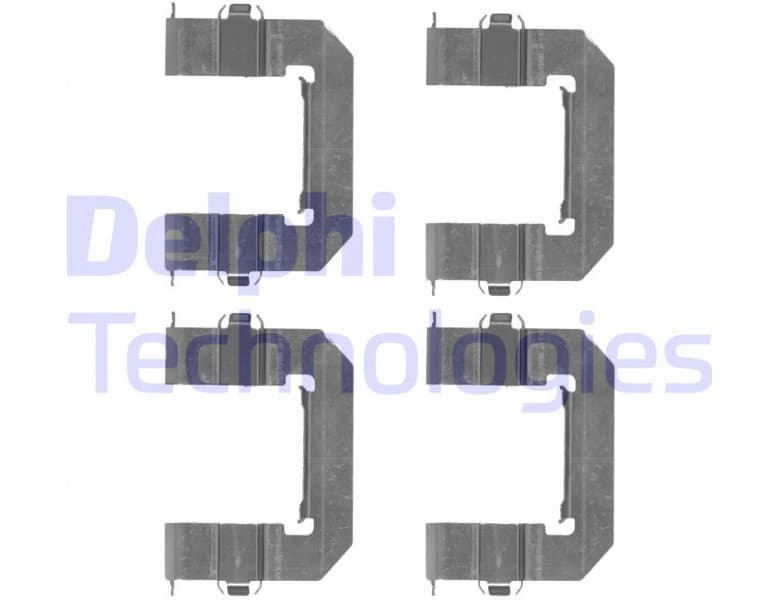 Accessory Kit, disc brake pad LX0501