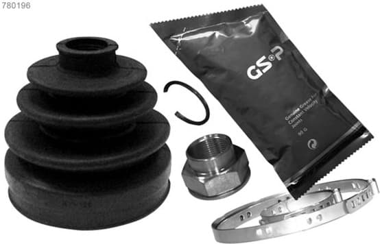 Bellow Kit, drive shaft 780196