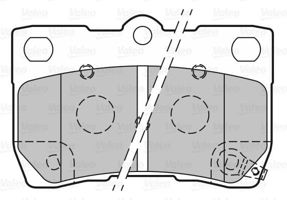 Brake Pad Set, disc brake ESSENTIAL 301888 - image 2