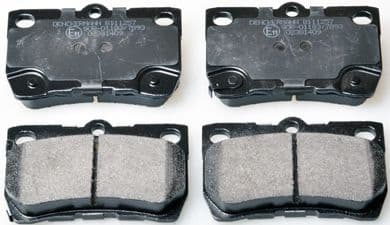 Brake Pad Set, disc brake B111257