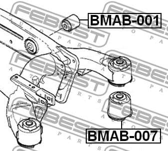 Bushing, axle beam BMAB-007 - image 2