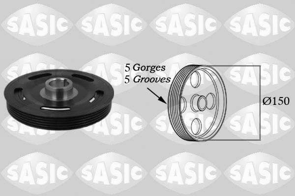 Belt Pulley, crankshaft 2156010