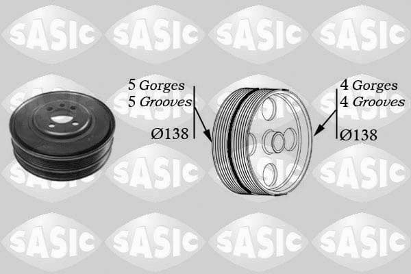 Belt Pulley, crankshaft 2156027