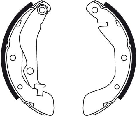 Brake Shoe Set GS8760 - image 4