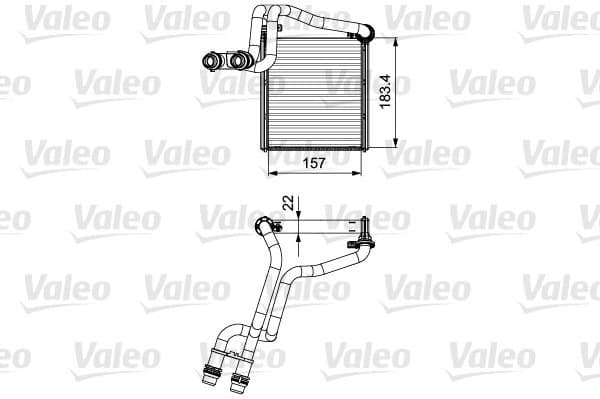 Heat Exchanger, interior heating 811536