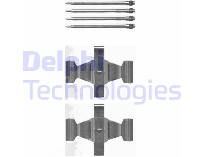 Accessory Kit, disc brake pad LX0464