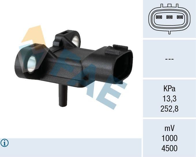 Sensor, intake manifold pressure 15160