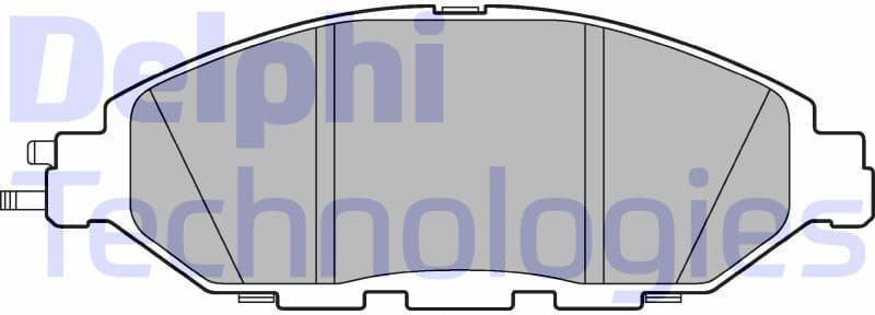 Brake Pad Set, disc brake LP3278