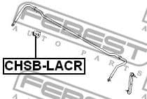 Mounting, stabiliser bar CHSB-LACR - image 2