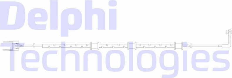 Warning Contact, brake pad wear LZ0251