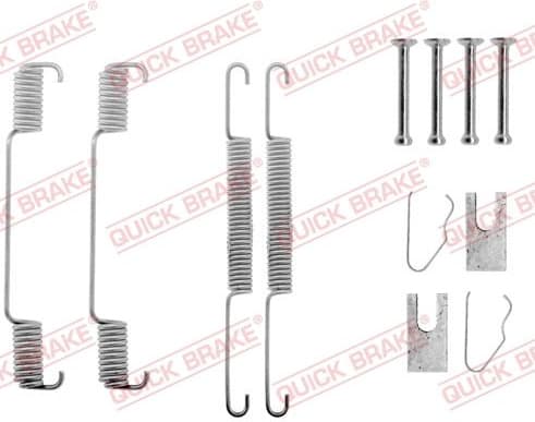 Accessory Kit, brake shoes 105-0608
