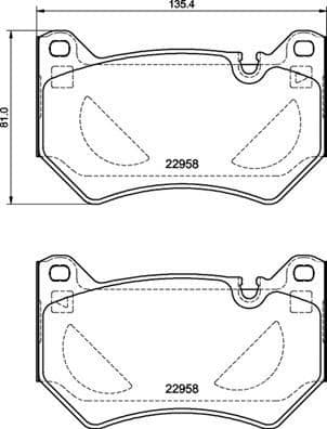 Brake Pad Set, disc brake PRIME LINE P85177