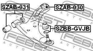 Bellow, ball joint SZBB-GVJB - image 2