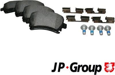 Brake Pad Set, disc brake JP 1163705410