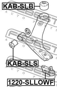 Ball Joint 1220-SLLOWF - image 2