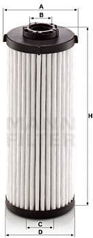 Hydraulic Filter, automatic transmission H6005Z