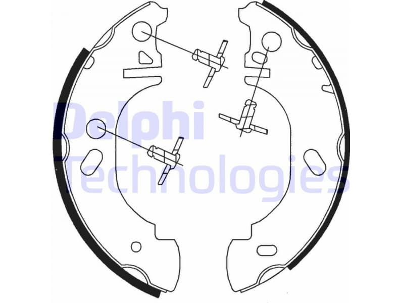 Brake Shoe Set LS1700