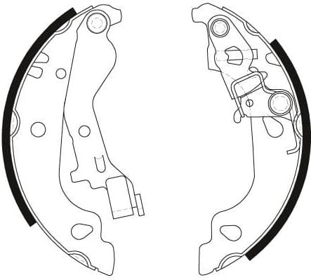 Brake Shoe Set GS8686 - image 2