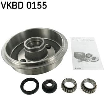 Brake Drum VKBD 0155 - image 2