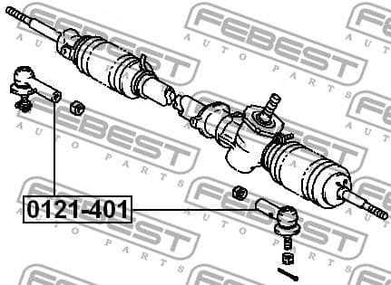 Tie Rod End 0121-401 - image 2