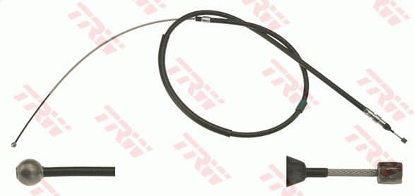 Cable Pull, parking brake GCH524 - image 2