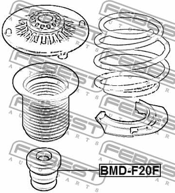 Rubber Buffer, suspension BMD-F20F - image 2