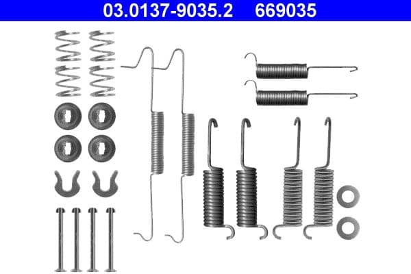 Accessory Kit, brake shoes 03.0137-9035.2