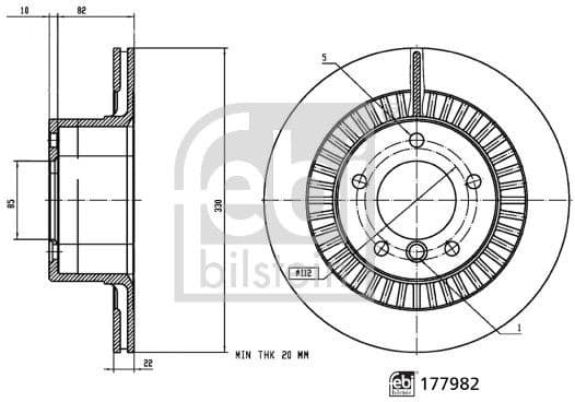 Brake Disc 177982