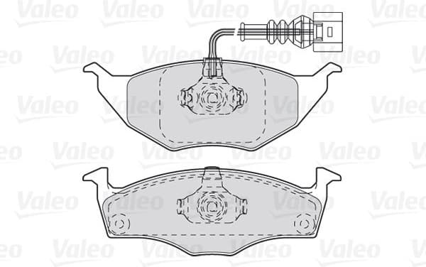 Brake Pad Set, disc brake ESSENTIAL 301734