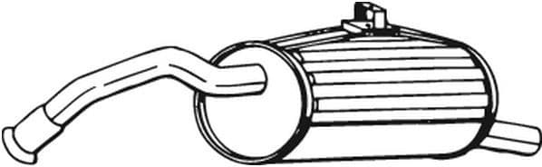 Rear Muffler 228-205