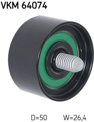 Deflection/Guide Pulley, V-ribbed belt VKM 64074 - image 2