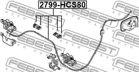 Bonnet Cable 2799-HCS80 - image 2