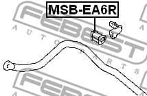 Mounting, stabiliser bar MSB-EA6R - image 2