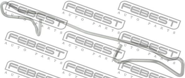 Spring, disc brake pad 0303-001