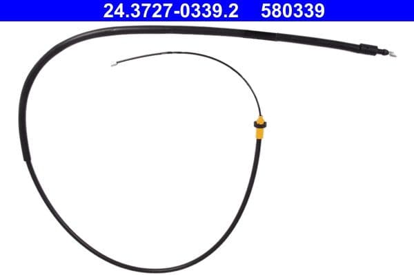 Cable Pull, parking brake 24.3727-0339.2 - image 2