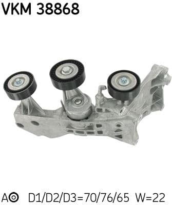 Tensioner belt VKM38868 - image 2