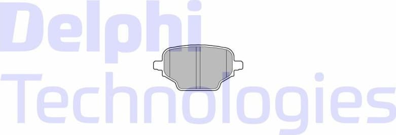 Brake Pad Set, disc brake LP3580