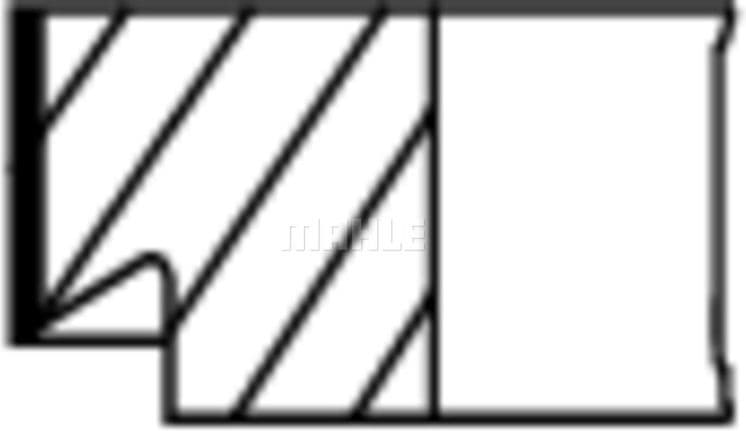 Piston Ring Set 013 17 N2 - image 2