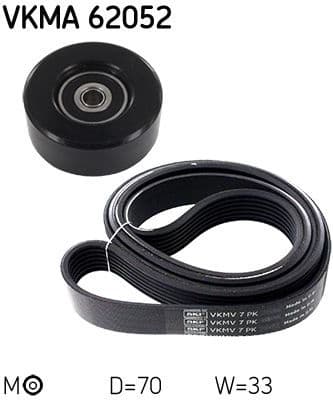 V-ribbed Belt Set VKMA62052 - image 2