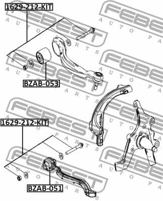 Mounting, control/trailing arm BZAB-053 - image 2