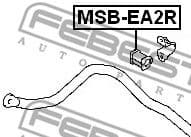 Mounting, stabiliser bar MSB-EA2R - image 2