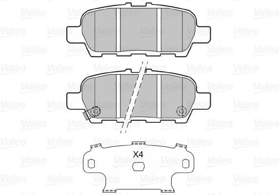 Brake Pad Set, disc brake 601148 - image 2