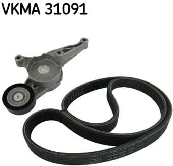 V-ribbed Belt Set VKMA 31091 - image 2
