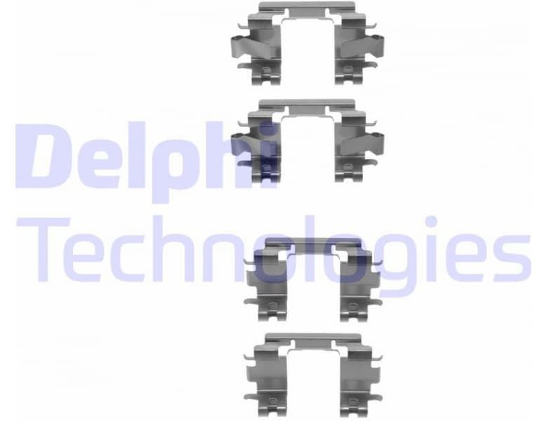 Accessory Kit, disc brake pad LX0298