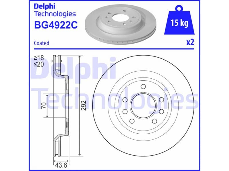 Brake Disc BG4922C